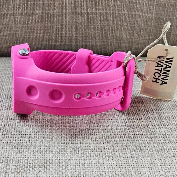 Converse Wristwatch Pink Rubber Sport Strap Unisex Analog Quartz Wrist Watch $65 main image 8